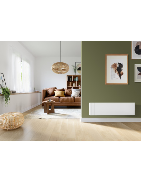 Chamane radiateur plinthe 1500 watts blanc MULLER INTUITIV M119415