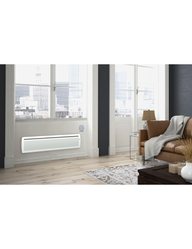 Quartéa intelligent rayonnant horizontal 1250W blanc MULLER INTUITIV M126114