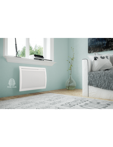 Quartéa intelligent rayonnant horizontal bas 500W blanc MULLER INTUITIV M126311