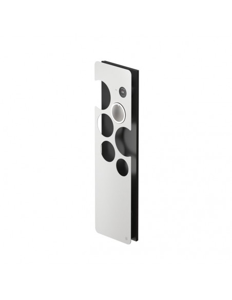 Radiateur sèche-serviettes ook - 1500W - blanc satiné fond anthracite MULLER INTUITIV NEK2525TCEC