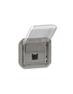 Prise RJ45 catégorie 6A STP Plexo composable gris LEGRAND 069559L 2