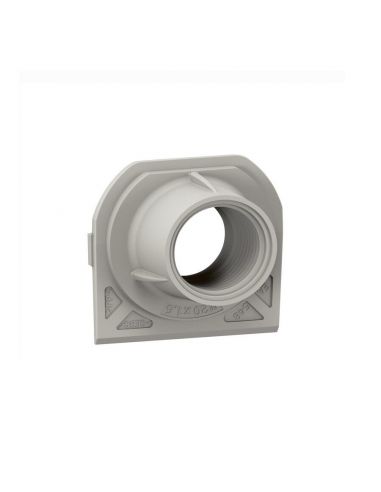 Embout presse-étoupe de remplacement pour boîtier saillie étanche Plexo 1 entrée filetage ISO20 gris LEGRAND 069660L