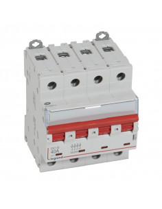 Interrupteur-sectionneur DX³-IS à déclenchement 4 Pôles 400V 40A 4 modules LEGRAND 406543