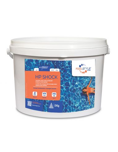 HP SHOCK 5KG C/4 P/112 POOLSTYLE SCP-CALHPO-5KG