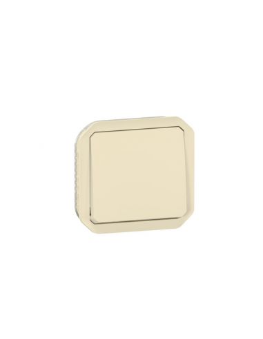 Interrupteur ou va-et-vient 10AX 250V Plexo composable sable LEGRAND 069808L