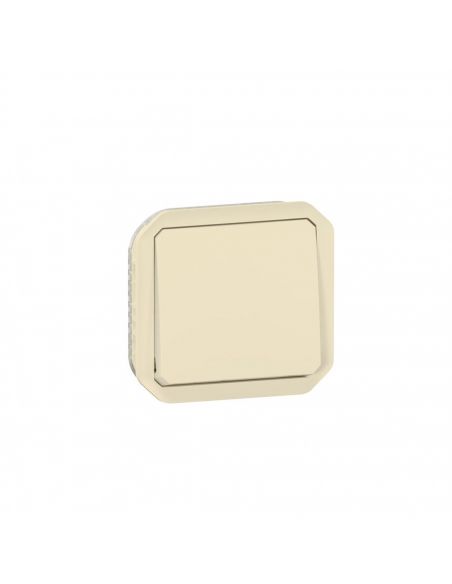 Interrupteur ou va-et-vient 10AX 250V Plexo composable sable LEGRAND 069808L