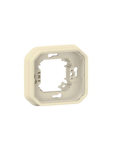Support plaque encastré 1 poste Plexo sable LEGRAND 069890L