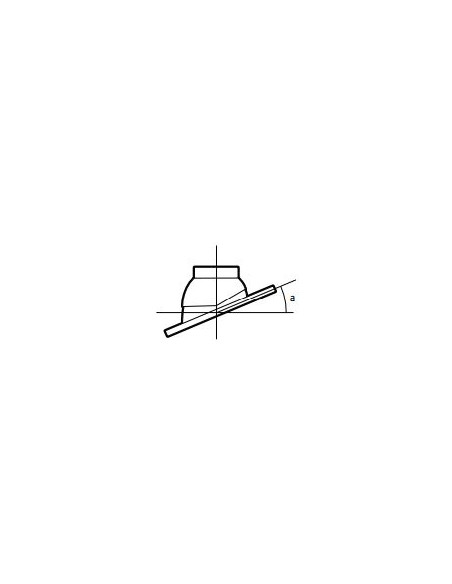 SOLIN BRUN 35° A 55° diam. 60/100-80/125 ARISTON 1008462