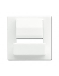 Futur Linear / Enjoliveur pour support de charge de téléphone Blanc Mat 2CKA006400A0062 ABB BJE24823