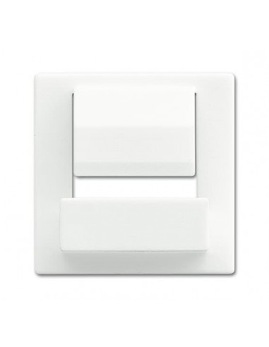 Futur Linear / Enjoliveur pour support de charge de téléphone Blanc Mat 2CKA006400A0062 ABB BJE24823