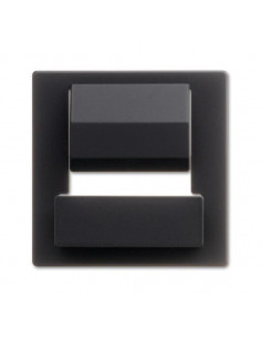 Futur Linear / Enjoliveur pour support de charge de téléphone Noir 2CKA006400A0063 ABB BJE24830