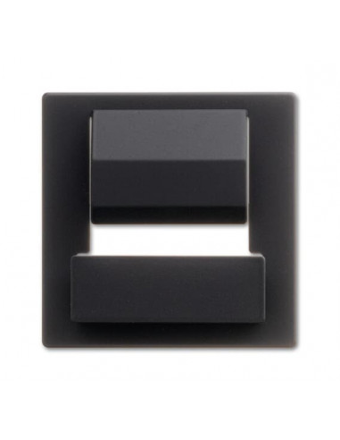 Futur Linear / Enjoliveur pour support de charge de téléphone Noir 2CKA006400A0063 ABB BJE24830