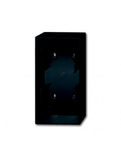 Futur Linear / Boite d'installation pour montage saillie 2 postes Noir 2CKA001799A0924 ABB BJE26882