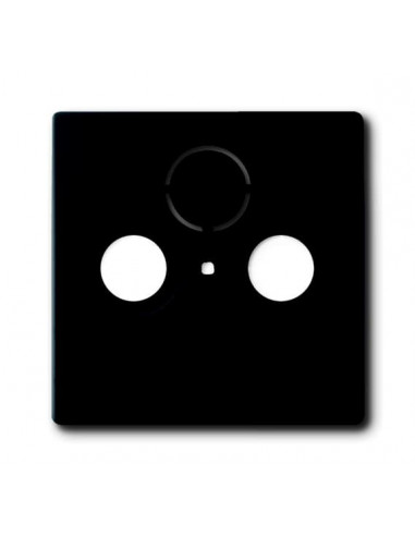 Futur Linear / Enjoliveur pour prise TV SAT Noir 2CKA001724A4298 ABB BJE28695