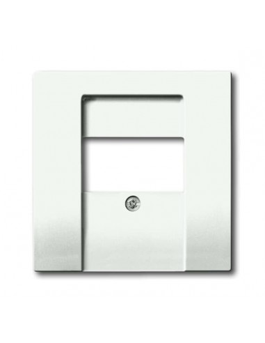 Futur Linear / Enjoliveur pour prise HDMI VGA USB Blanc Mat 2CKA001710A3926 ABB BJE31626