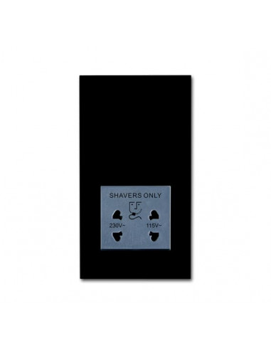 Futur Linear / Prise rasoir Noir 2CKA002130A0295 ABB BJE31824