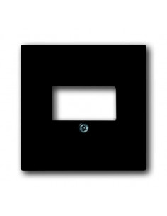 Futur Linear / Enjoliveur pour prise HDMI VGA USB Anthracite 2CKA001710A3613 ABB BJE56318