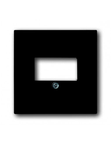 Futur Linear / Enjoliveur pour prise HDMI VGA USB Anthracite 2CKA001710A3613 ABB BJE56318