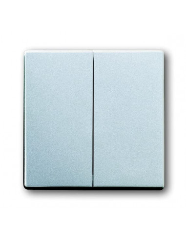 Futur Linear / Enjoliveur pour double va et vient Aluminium 2CKA001751A2942 ABB BJE70161