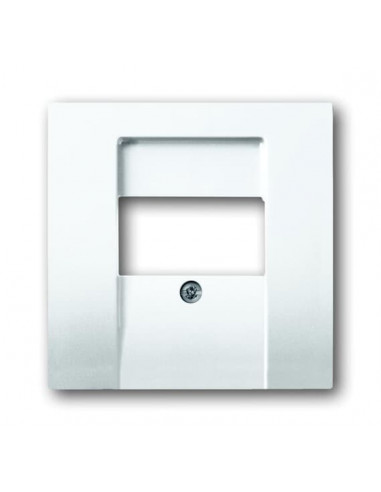 Futur Linear / Enjoliveur pour prise HDMI VGA USB Blanc 2CKA001710A3992 ABB BJE73879