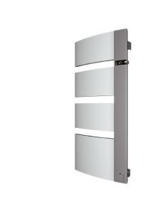 Radiateur sèche-serviettes Sensium mât droite 1750W blanc/gris ATLANTIC 814118