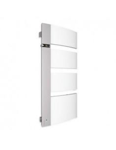 Radiateur sèche-serviettes Sensium mât gauche 1750W blanc/gris ATLANTIC 814119