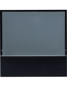 Enjoliveur thermostat KNX WKT510 et WKT511 Gallery noir Hager WXD510N