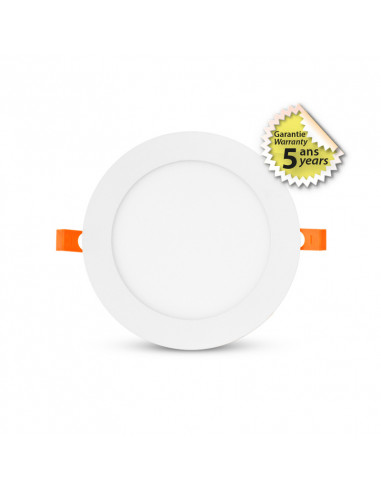 SLIMY II DOWNLIGHT DIAM 175MM 12W 3000K BLC 5ANS MIIDEX VISION-EL 100031