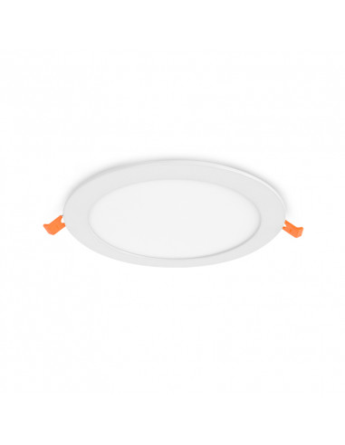 SLIMY II DOWNLIGHT DIAM 175MM 12W 3000K BLC 5ANS MIIDEX VISION-EL 100031