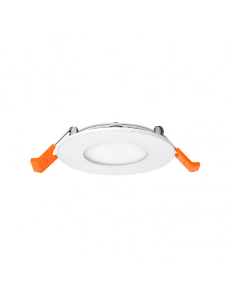 SLIMY II DOWNLIGHT DIAM 90MM 3W 3000K BLC 5ANS MIIDEX VISION-EL 100077