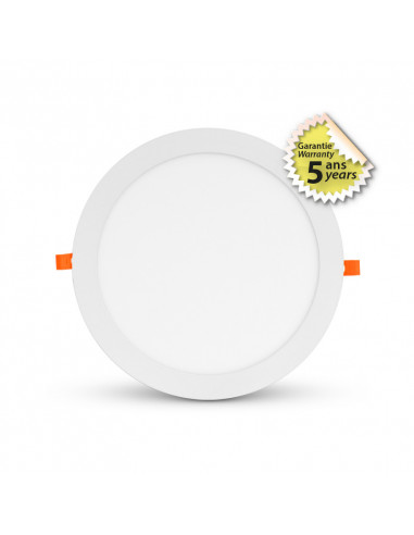 SLIMY II DOWNLIGHT DIAM 300MM 24W 4000K BLC 5ANS MIIDEX VISION-EL 100084