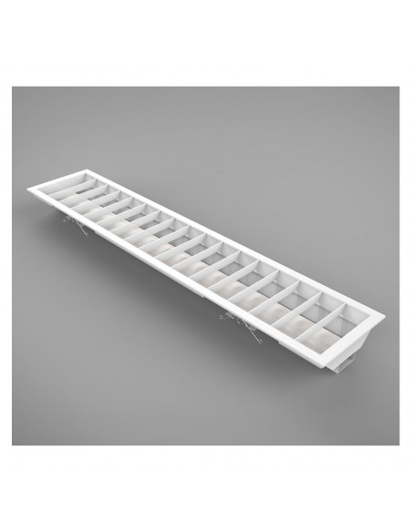 COLLEGE ASYMETRIQUE LINEAIRE PR TABLEAU 25W 4000K UGR19 5ANS MIIDEX VISION-EL 100106