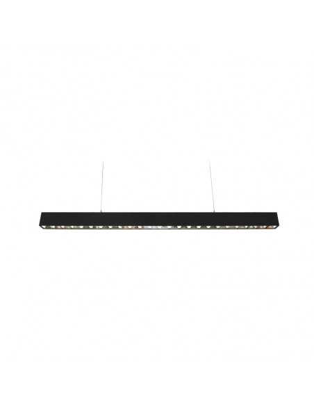 LINEAIRE LED 40W 1500MM 4000K NOIR UGR 19 5ANS MIIDEX VISION-EL 100156