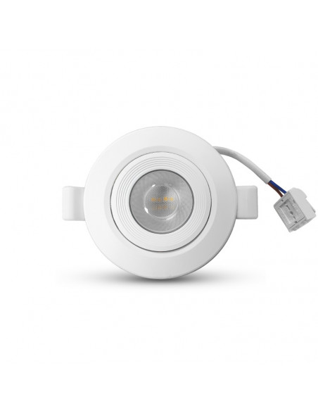 CARAT SPOT DIAM 90MM BLC 7W 4000K DIM + CONNECT MIIDEX VISION-EL 100164