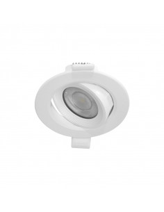 Spot LED Orientable 10W 4000K Dimmable CARAT 2 D.115mm Blanc 10 Watts 4000K MIIDEX VISION-EL 100166