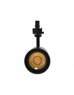 Spot LED COOL II sur Rail Noir 35 Watts 3000K 3500 LM IRC90 avec adaptateur rail 3 allumages MIIDEX VISION-EL 100230 2