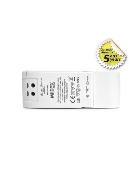 ALIM 31-62V DIM COUPURE DE PHASE 18W 300MA IP20 5ANSMIIDEX VISION-EL100267