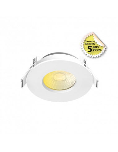Spot Led Fixe Eclat CCT II 60° 6 Watts 2700/3000/4000 IP65 Dimmable MIIDEX VISION-EL100269