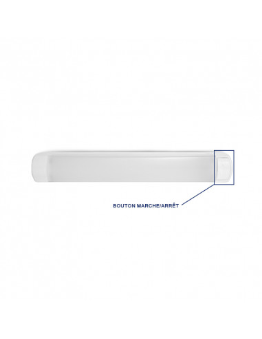COMPACTO S19 REGLETTE SALLE DE BAIN IP44 BOUTON 5ANSMIIDEX VISION-EL100313