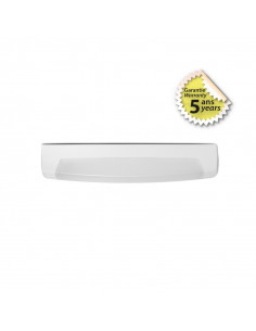 Réglette Compacto LED Salle de bain pour ampoule S19 avec Bouton ON/OFF et Prise MIIDEX VISION-EL100314