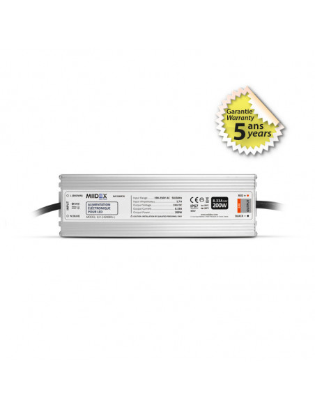 ALIM 24V DC LUMINEUX 200W IP67 5ANSMIIDEX VISION-EL100476