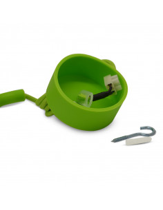 BUTTERFLY E27 DOUILLE SILICON + CABLE 2M VERT MIIDEX VISION-EL 5006 2