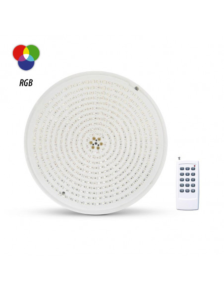 PROJECTEUR PISCINE 12V AC 32W RGB BOITE + TELECOMMANDE MIIDEX VISION-EL 6105