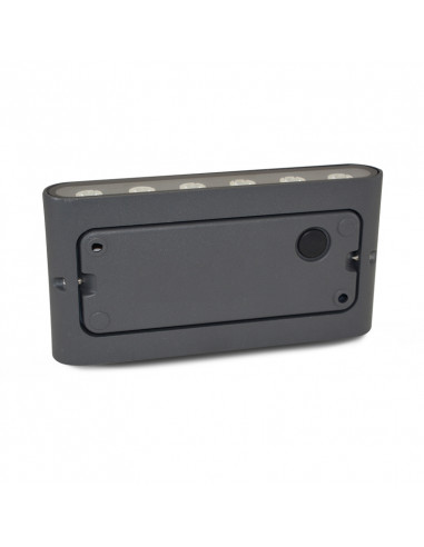 GRENACHE APPLIQUE RECT 10W 4000K GS ANT IP54 MIIDEX VISION-EL 67789