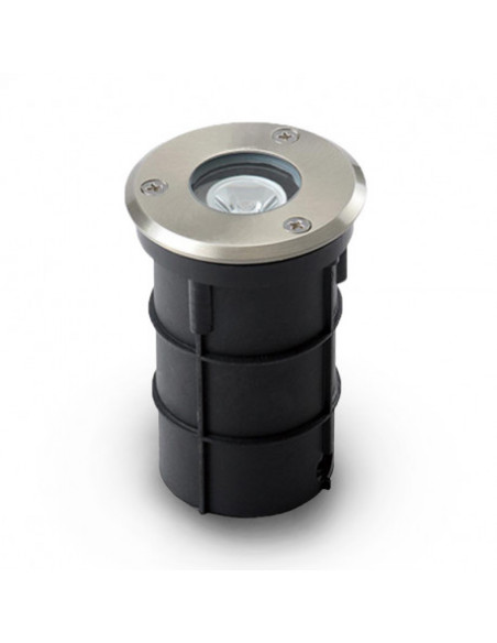 ETNA SPOT ENCASTRABLE DIAM 62MM 3W BLEU IP67 INOX 316L MIIDEX VISION-EL 677900