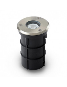 ETNA SPOT ENCASTRABLE DIAM 62MM 3W 3000K IP67 INOX 316L MIIDEX VISION-EL 677910