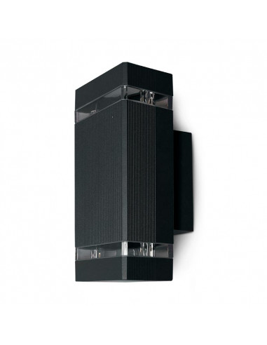 Applique Murale Carignan GU10 x 2 Gris Anthracite IP54 MIIDEX VISION-EL 7003