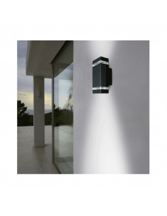 Applique Murale Carignan GU10 x 2 Gris Anthracite IP54 MIIDEX VISION-EL 7003 2