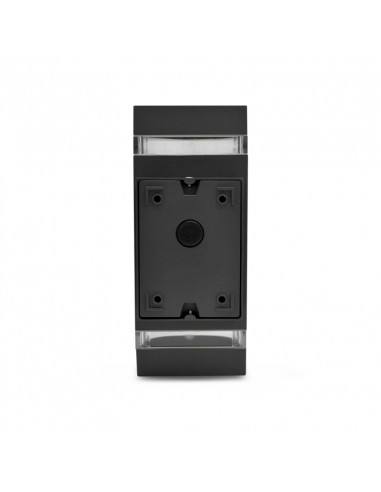 Applique Murale GU10 x 2 Gris Anthracite Carignan RD IP54 MIIDEX VISION-EL 700301