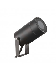 LYS PIQUET PROJECTEUR PIQUET 1 X GU10 NOIR IP65 SLIM MIIDEX VISION-EL 70283 2